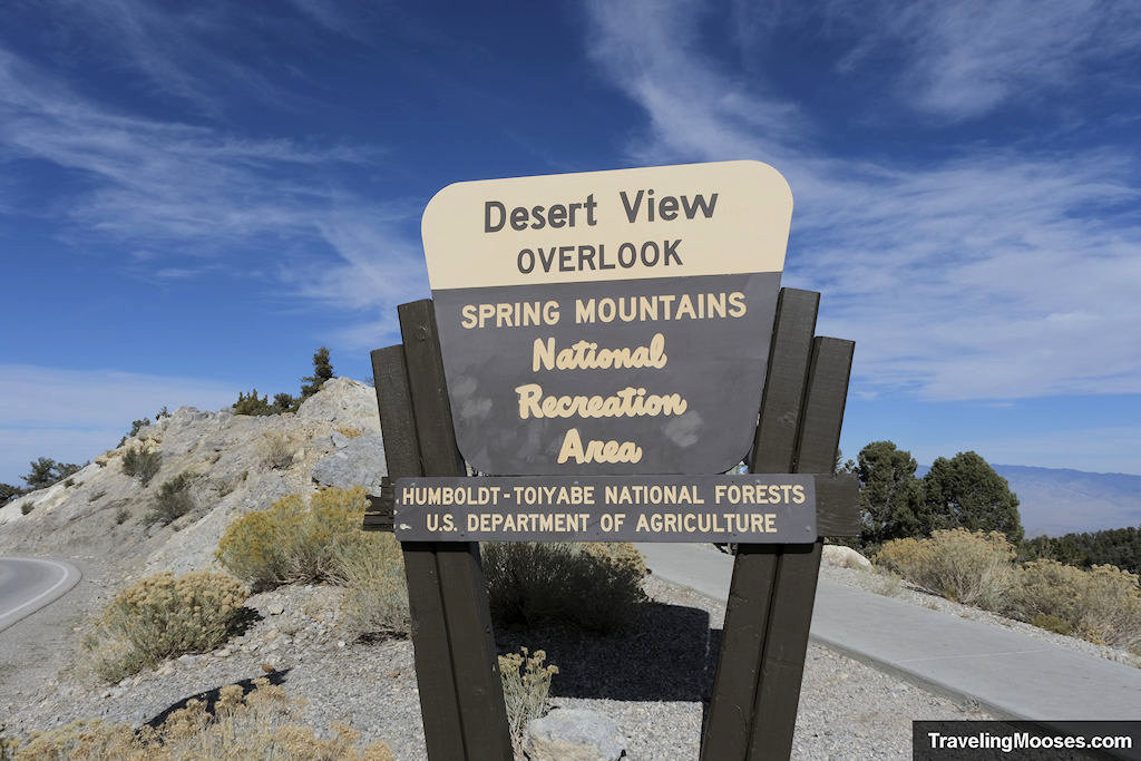 Desert View Overlook, Mt Charleston