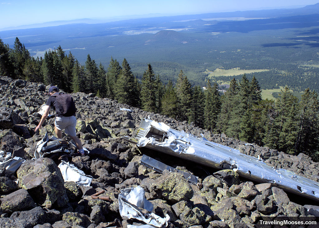 Finding the B-24 Plane Crash Site on Humphreys Peak